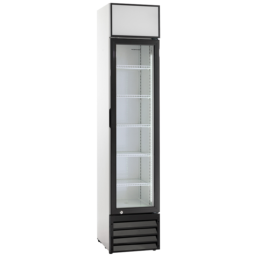 DSSD217E50 Vitrina frigorifica verticala cu iluminare frontala, 160 litri - imagine 1
