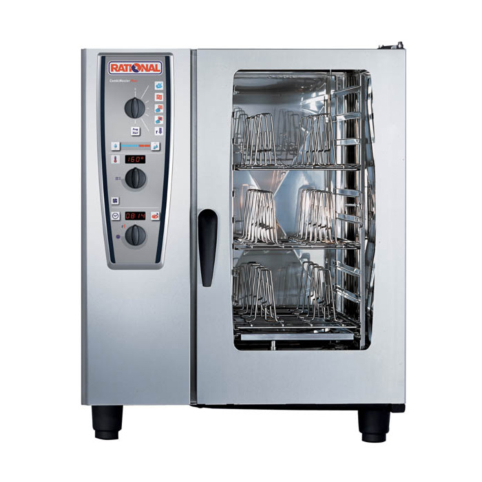 GRCD2ERRA.000101728 Cuptor electric inteligent RATIONAL CombiMaster Plus,10 tavi GN1/1 - imagine 1