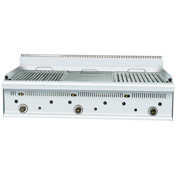 Grill cu roca vulcanica, 1270x650mm