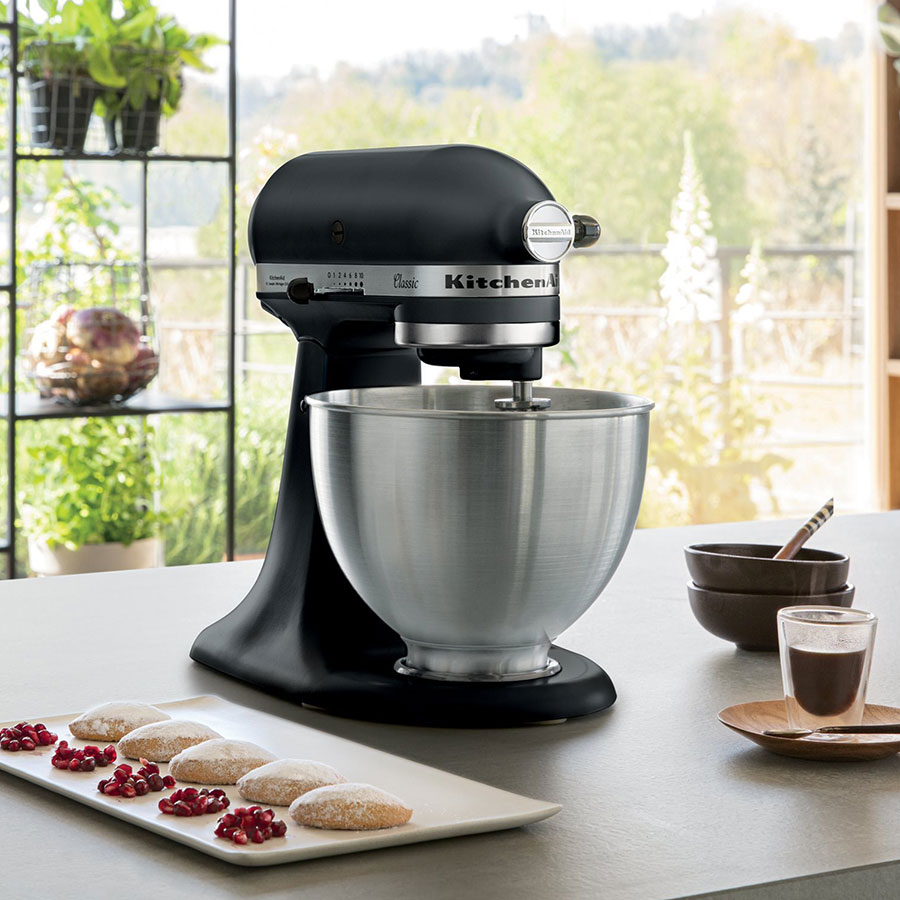 HP5K45SSEBM_1 Mixer planetar cu bol 4.3L, Classic, White – KitchenAid - imagine 2
