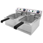 Friteuza electrica 6+6 litri