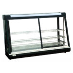 Vitrina calda cu geam culisant 670x440x635mm