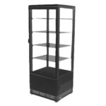 Vitrina frigorifica 98 litri, neagra