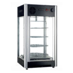 Vitrina calda cu 4 polite rotative