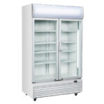Vitrina frigorifica dubla, 1000 litri