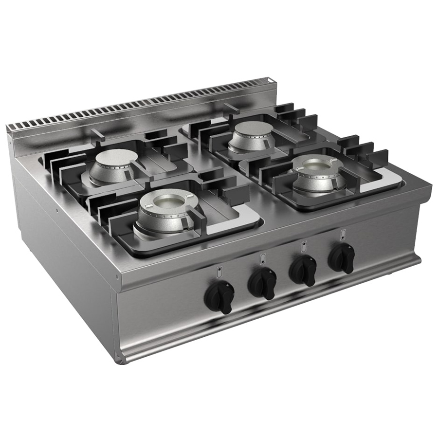 ICE7-CUPG4BB.2M2G07 Masina de gatit pe gaz, 700x700mm - imagine 1
