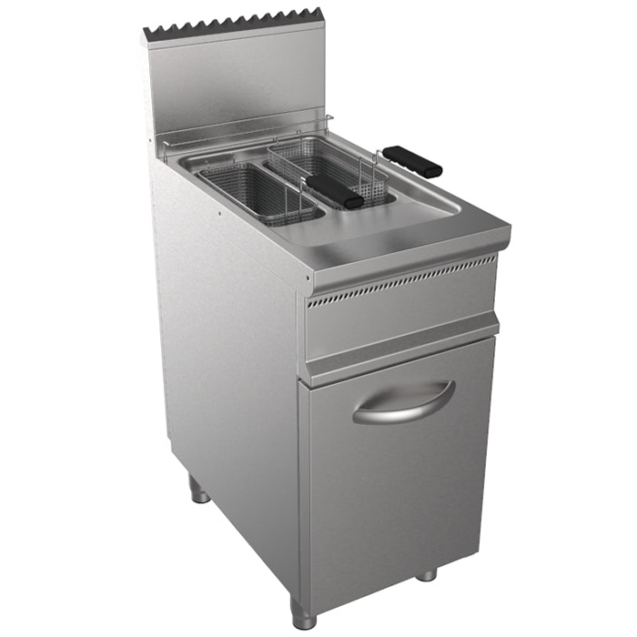 ICL7-FLG2V807 Friteuza pe gaz 8+8 litri, CASTA - imagine 1
