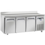 Masa frigorifica cu 3 usi si rebord, 1800x700x950mm