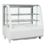 Vitrina frigorifica orizontala alba, 100 litri