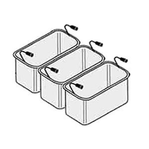 Set cosuri 3xGN1/3 pentru masina de gatit paste
