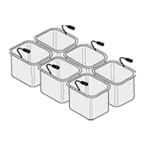 Set cosuri 6xGN1/6 pentru masina de gatit paste