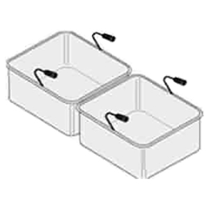 Set cosuri 2xGN1/2 pentru masina de gatit paste