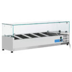 Vitrina frigorifica de banc, 5xGN1/4