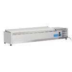 Vitrina frigorifica de banc cu capac, 6xGN1/4