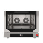 Cuptor electric cu convectie, control touchscreen si abur direct, 4 tavi GN1/1,