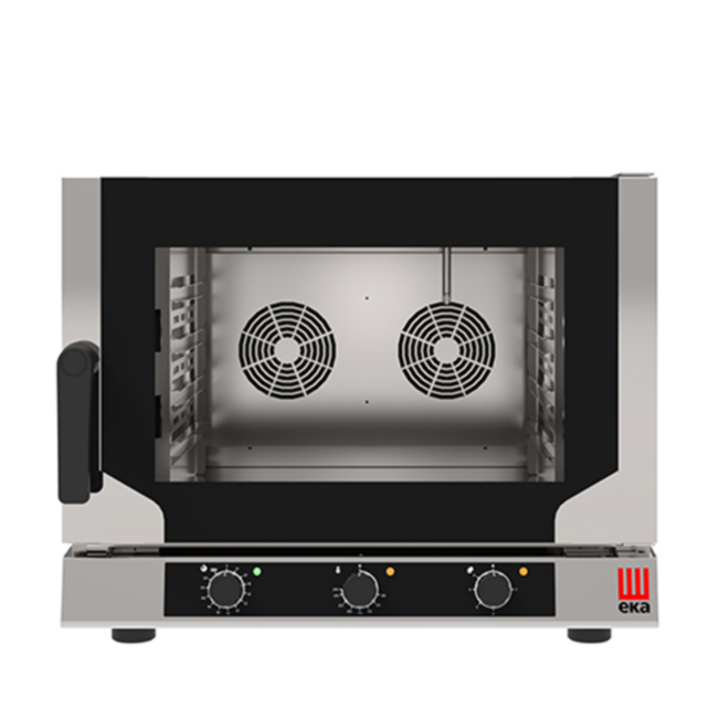 IEEKF411NUD01 Cuptor electric cu convectie, ventilat, cu abur direct, 4 tavi GN1/1 - imagine 1