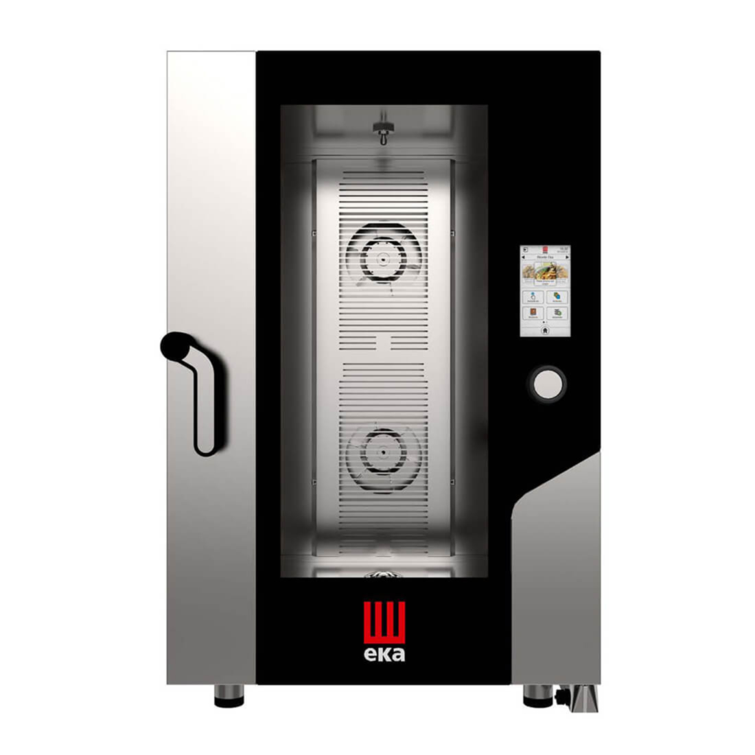 IEMKF1111VTS01 Cuptor electric combi steamer, 11 tavi GN1/1, cu boiler si touchscreen - imagine 1