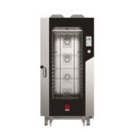 Cuptor pe gaz combi steamer, 20 tavi GN1/1, touchscreen