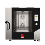 Cuptor pe gaz pentru patiserie si panificatie, 6 tavi 600x400mm, touchscreen