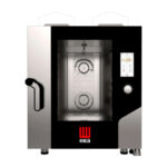 Cuptor pe gaz combi steamer, 7 tavi GN1/1, touchscreen