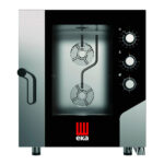 Cuptor electric combi steamer, 7 tavi GN1/1, electromecanic