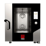 Cuptor electric combi steamer, 7 tavi GN1/1, cu boiler si touchscreen