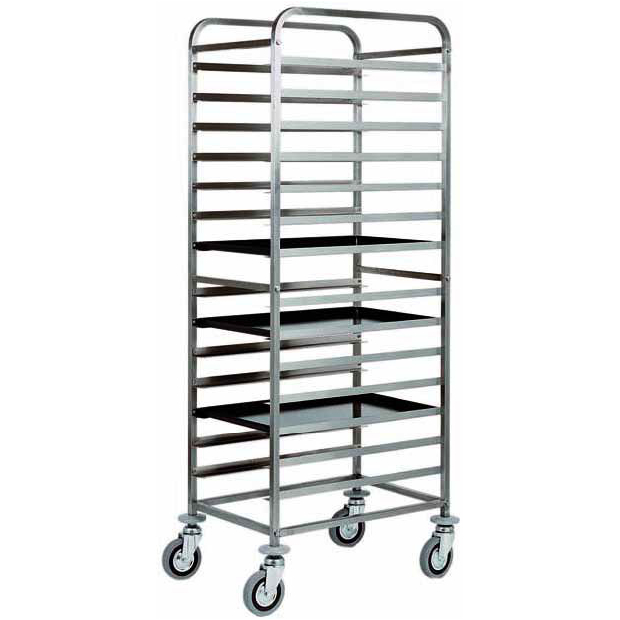 IFCA148213 Carucior pentru transport, 14 tavi 600x400mm - imagine 1