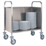 Carucior transport farfurii, 910x570x1010mm