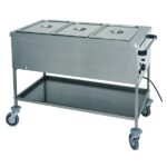 Carucior bain-marie, 3xGN1/1