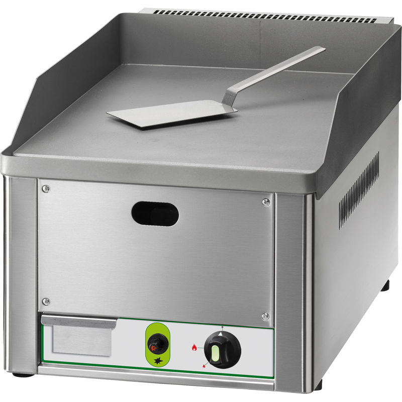 IFFRY1LM11 Fry top pe gaz cu suprafata neteda, 325x480mm - imagine 1