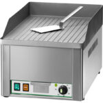 Fry top electric cu suprafata striata, 325x480mm