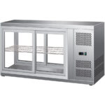 Vitrina frigorifica pentru cofetarie/patiserie, 1310x515x550mm