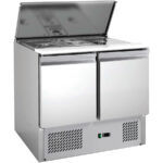 Saladeta 2 cuve GN1/1 + 3 cuve GN1/6, 240 litri