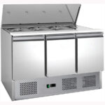 Saladeta 4 cuve GN1/1, 368 litri