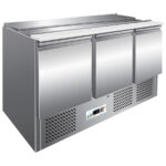 Saladeta cu 3 usi, 1365x700x850mm