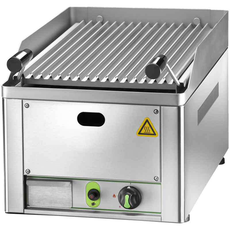 IFGL3311 Grill cu roca vulcanica pe gaz, 330x540mm - imagine 1