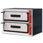 Cuptor electric pentru pizza si paine, 2+2 tavi