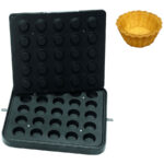 Placa aparat tarte, 25 forme de briosa 50mm