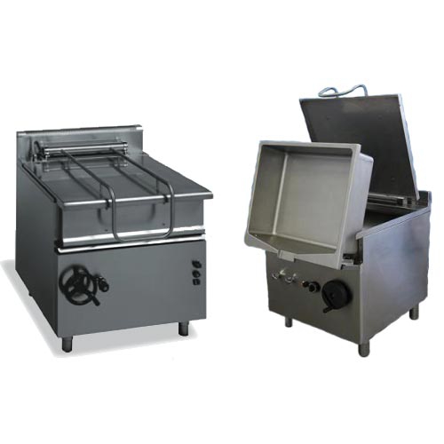 IIP4903604025 Tigaie basculanta pe gaz, 120 litri ICOS - imagine 1