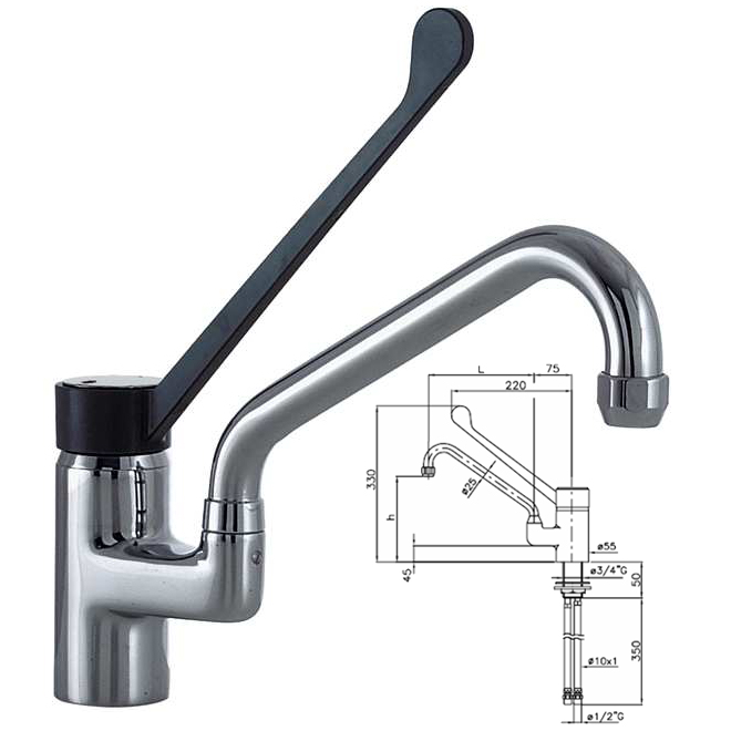 IK1S.2901.82.7231 Baterie profesionala Heavy Duty L 225 - imagine 1