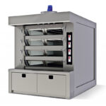 Cuptor electric pentru panificatie cu 4 camere, 100kg/ora
