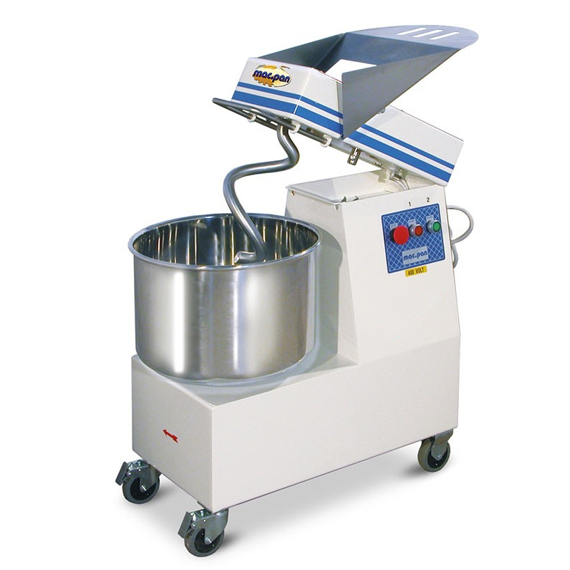 IMMXR30-1V33 Malaxor cu spirala si cap rabatabil, 25kg - imagine 1