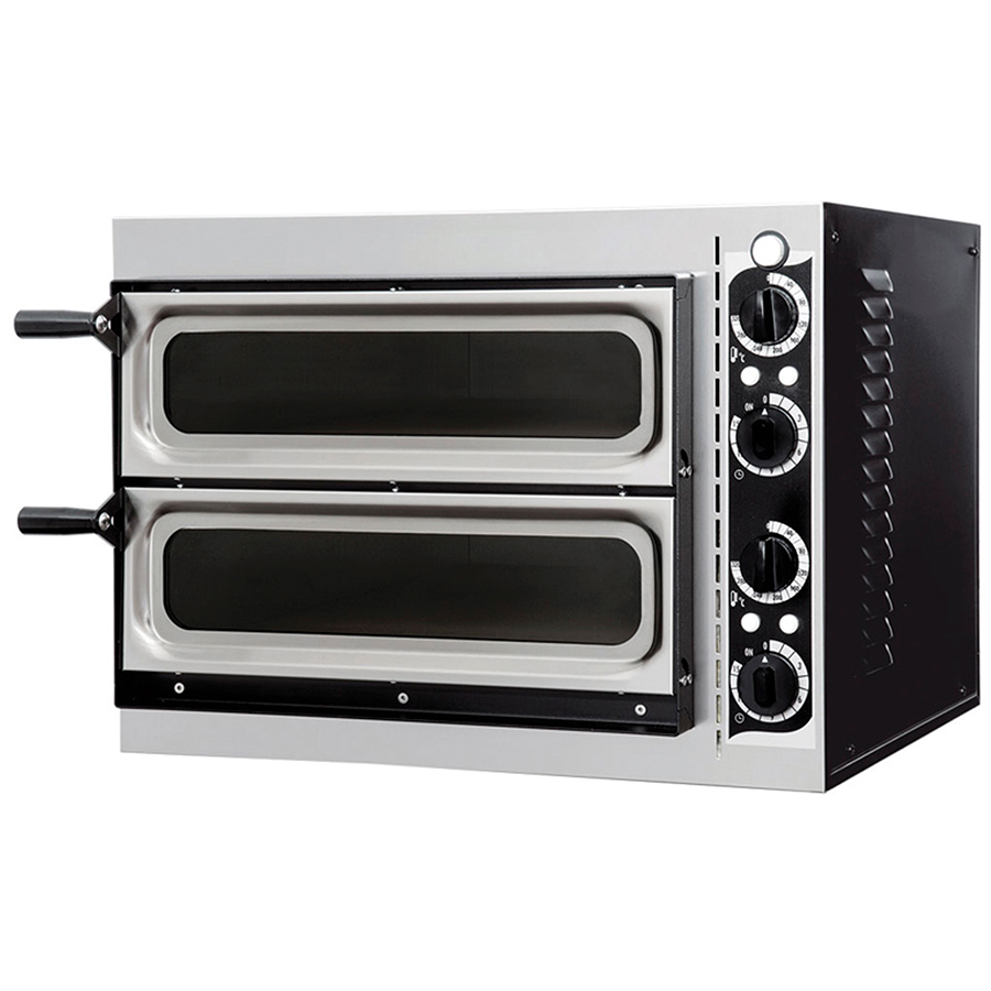 IPBASIC2-40GLASS42 Cuptor pizza, 1+1 pizza 32cm - imagine 1