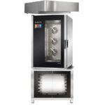 Cuptor electric EXPLORA COLOMBO 10 tavi 600x400 sau GN1/1 cu dospitor si hota