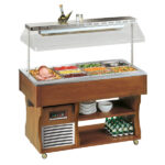 Bufet bain marie ISOLA, 1422x750x1524mm