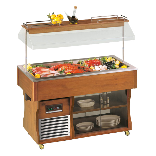 Bufet refrigerat, IsolaGourmet 1422x750x1528mm, TECFRIGO
