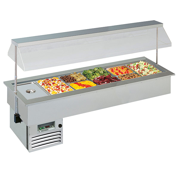 Bufet refrigerat incastrabil, 2062x749mm