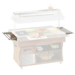 Element port-tava scurt ISOLA, din inox