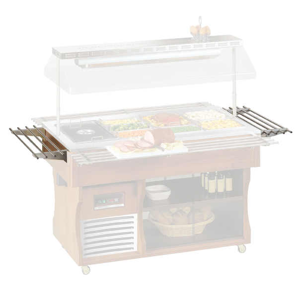 Element port-tava scurt ISOLA, din inox