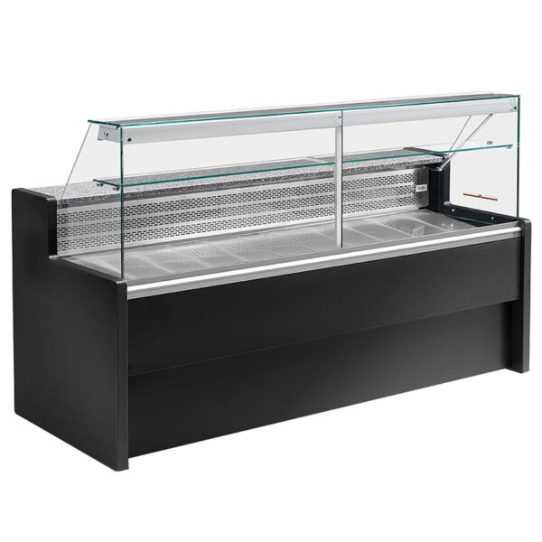 Vitrina statica cu geam drept Tibet, 2500mm
